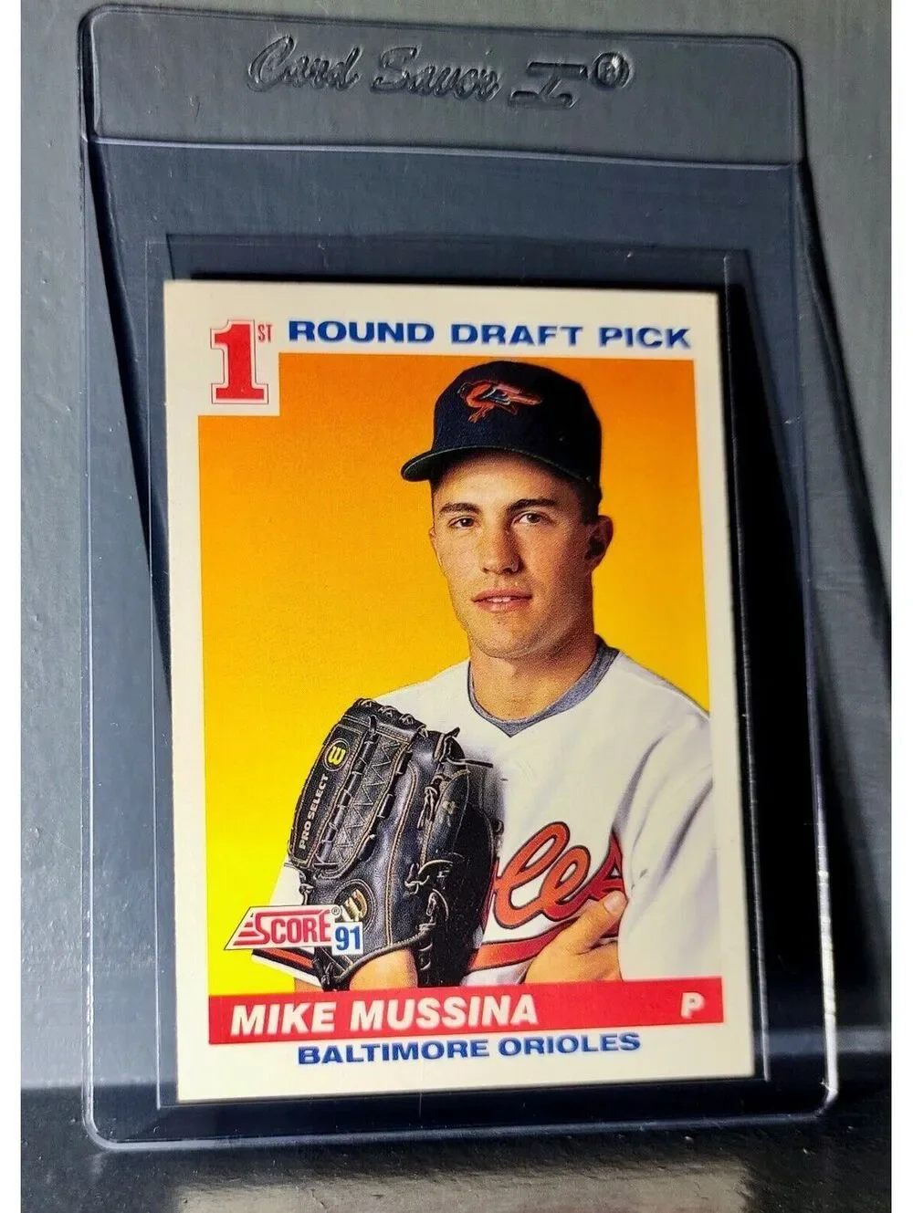 1991 Mike Mussina Score Baseball Card #383